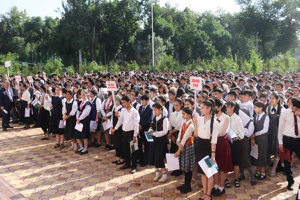 ОҒОЗИ БАРГУЗОРИИ ДАВРИ ҶУМҲУРИЯВИИ ОЛИМПИАДАИ ФАННӢ АЗ ФАНҲОИ ТАБИӢ-РИЁЗӢ ВА ҶАМЪИЯТӢ-ГУМАНИТАРӢ МИЁНИ ХОНАНДАГОНИ СИНФҲОИ 7-8