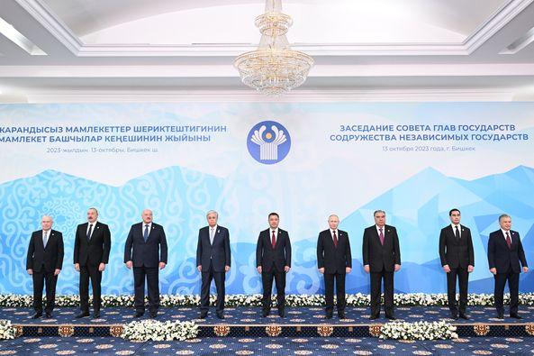Иштирок дар ҷаласаи Шурои сарони давлатҳои аъзои Иттиҳоди Давлатҳои Мустақил